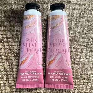 B&BW Pink Velvet Cupcake hand creams